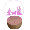 LED Nativity Lamp with Plexiglass - Image 2